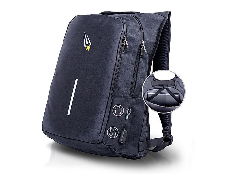 Goldstern-Tech Laptoptasche Urban-Pro, Rückentasche: ergonomisch, Schultasc günstig online kaufen