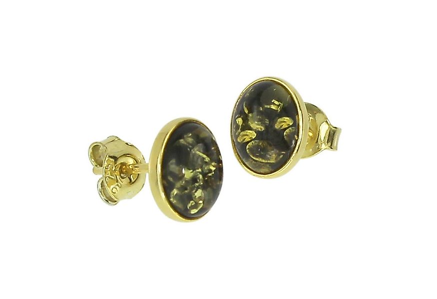 OSTSEE-SCHMUCK Paar Ohrstecker Ostsee-Schmuck Ohrstecker Classic 8 x 6 mm ( günstig online kaufen