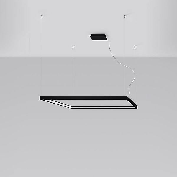 SOLLUX lighting Kronleuchter »NELYA«, 1 flammig, Leuchtmittel LED-Modul   L günstig online kaufen