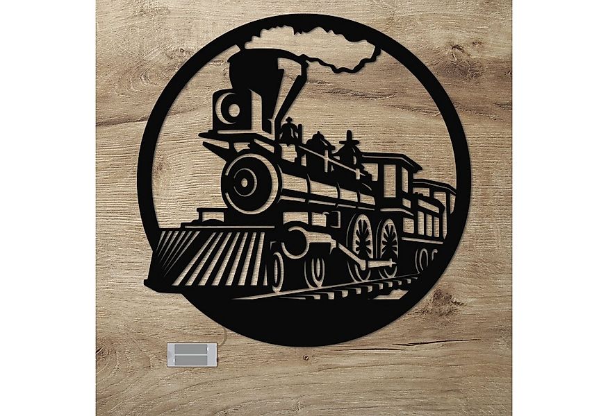 Namofactur LED Dekolicht LED Wandlampe Zug Eisenbahn Holz Wand Deko Lampe, günstig online kaufen