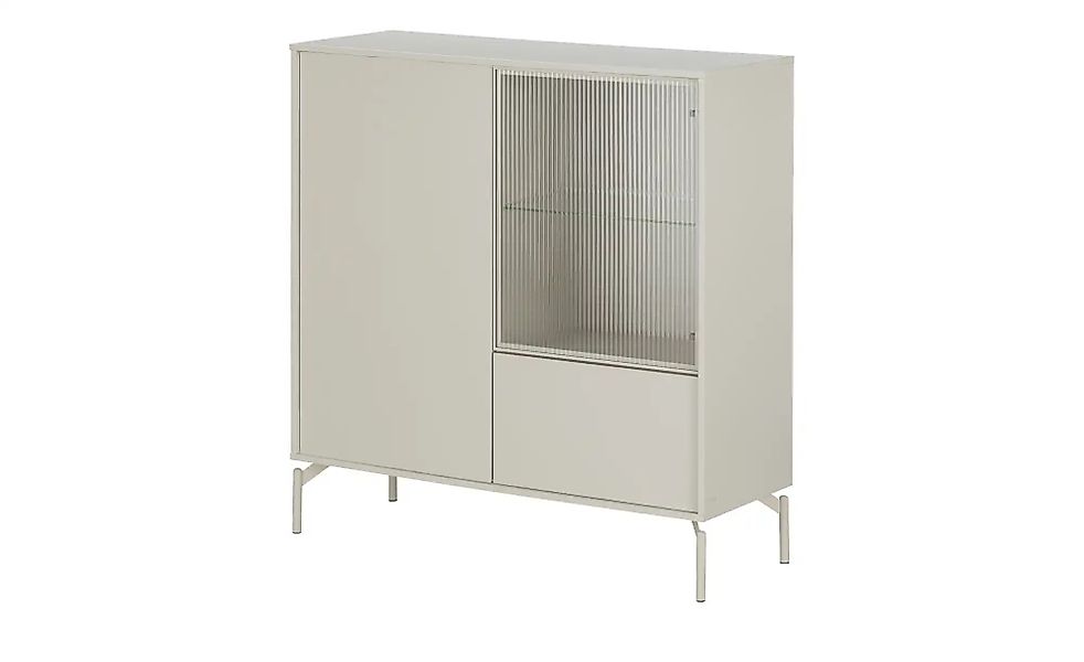 Love it Highboard  Flumeri ¦ beige ¦ Maße (cm): B: 113,5 H: 118 T: 43.0 Kom günstig online kaufen