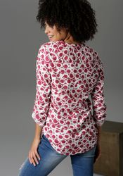 Aniston CASUAL Schlupfbluse mit krempelbaren Ärmeln günstig online kaufen