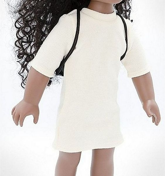 I´m a Girly Puppenkleidung Puppen Kleid Strickkleid creme Puppenbekleidung günstig online kaufen