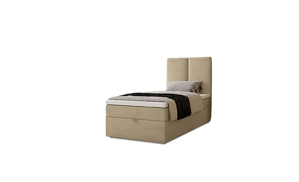 Boxbett mit Stauraum  Macclesfield ¦ beige ¦ Maße (cm): B: 101 H: 110 Bette günstig online kaufen