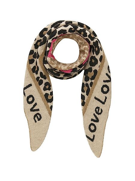 Faera Modeschal Animal Love Dreieckstuch elastischer Strick Leo Muster, 814 günstig online kaufen