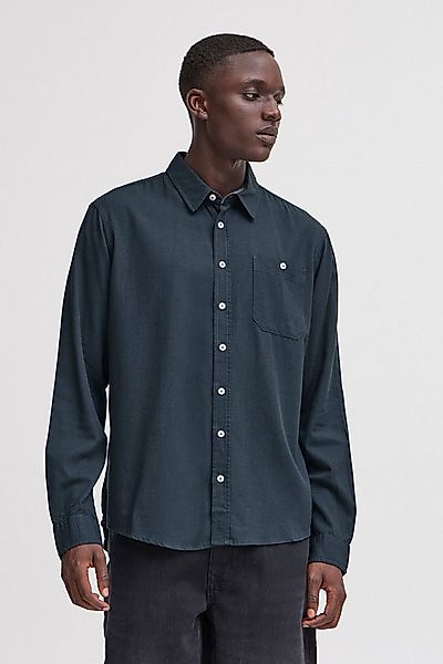Blend Langarmhemd BHBOBBY Shirt Lässiges Langarmhemd mit Brusttasche günstig online kaufen