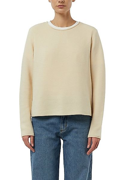 comma Strickpullover mit Rollkanten günstig online kaufen