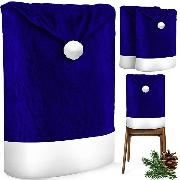 KESSER Weihnachtsfigur, Premium Weihnachtsstuhlüberzug Set Stuhlhussen günstig online kaufen