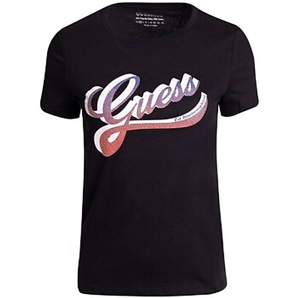 Guess  T-Shirt W3GI34I3Z14 Jblk günstig online kaufen
