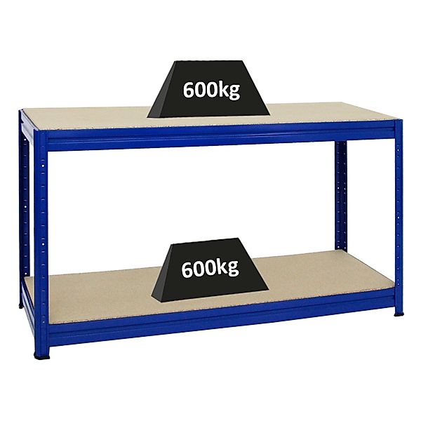 PROREGAL® Werkbank Höhenverstellbare Werkbank DINO, HxBxT 90x120-160x60cm, günstig online kaufen
