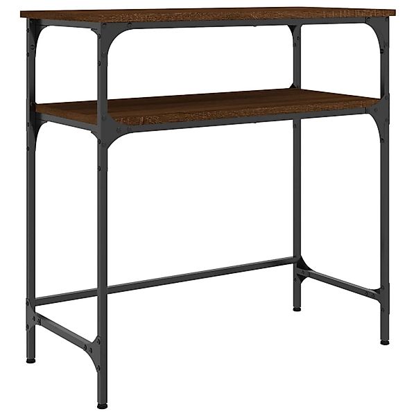 vidaXL Beistelltisch Konsolentisch Braun Eichen-Optik 75x35,5x75 günstig online kaufen