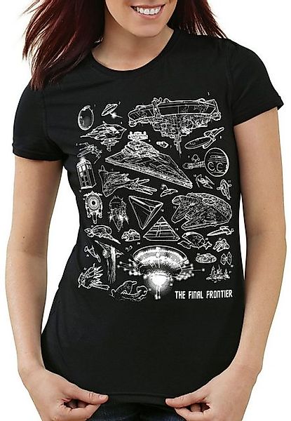 style3 T-Shirt Space Ships sci-fi Tardis Viper Kampfstern Galactica Dr Doct günstig online kaufen