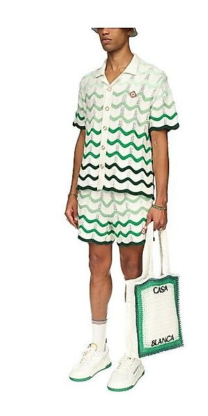Casablanca Kurzarmhemd Casablanca Cotton Strick Hemd günstig online kaufen