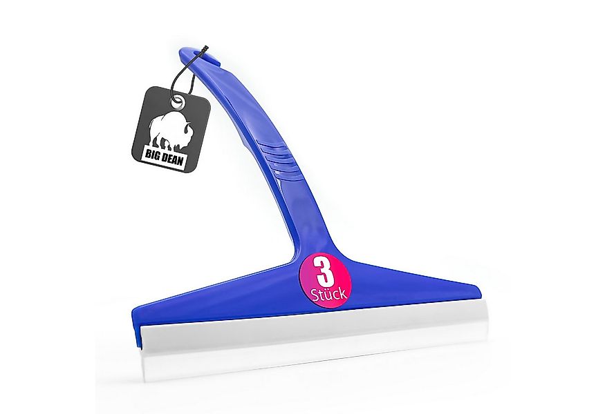 BigDean Duschabzieher Silikon 3 Stück Abzieher für die Dusche in blau Made günstig online kaufen