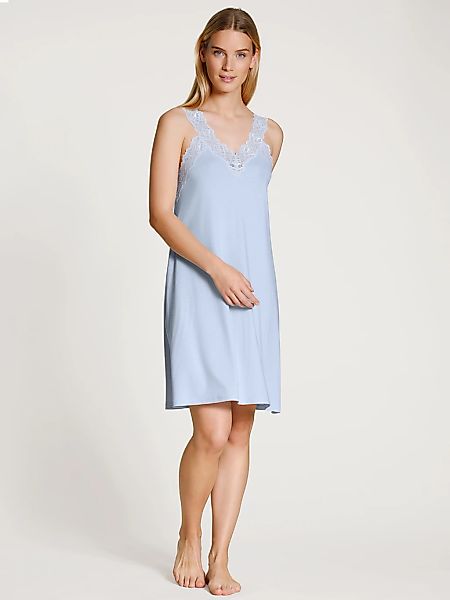 CALIDA Nachthemd "Elegant Dreams" V-Ausschnitt, Spitze, Single Jersey Quali günstig online kaufen