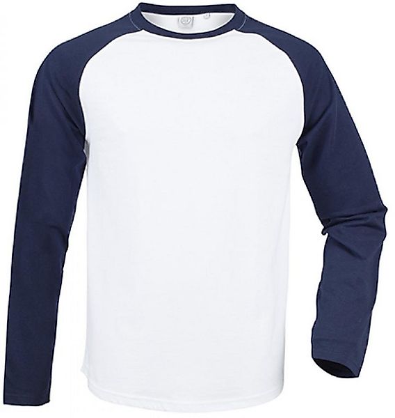 SF Men Trainingsshirt Herren Long Sleeved Baseball T / Lang geschnitten günstig online kaufen
