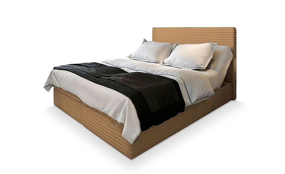 MASSENO Boxbett mit Bettkasten Milara ¦ braun ¦ Maße (cm): B: 160 H: 98 Bet günstig online kaufen