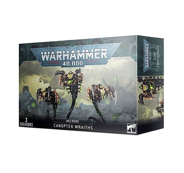 Games Workshop Spielfigur Warhammer 40.000 Necrons Canoptek Wraiths günstig online kaufen