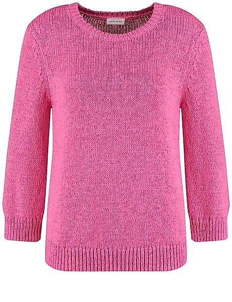 GERRY WEBER 3/4 Arm-Pullover 3/4 Arm Pullover in Strukturstrick günstig online kaufen