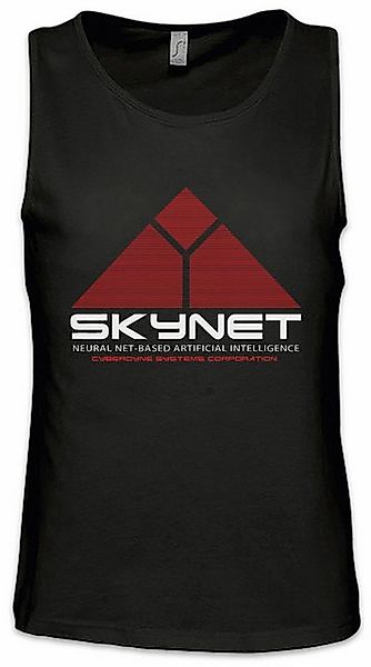 Urban Backwoods Tanktop Skynet Ärmelloses T-Shirt Research Cyberdine System günstig online kaufen