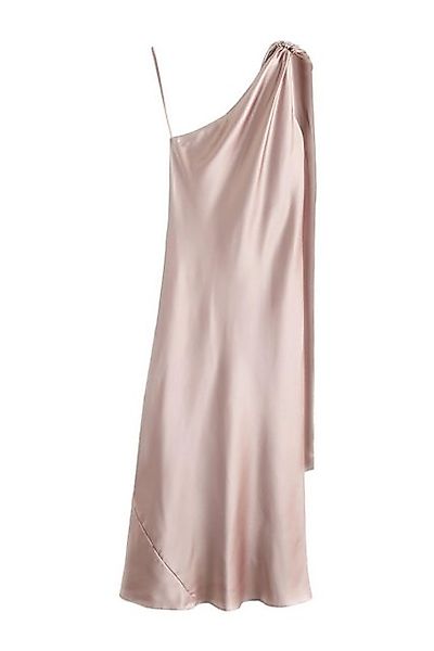 Next Satinkleid Maxi-Brautjungfernkleid aus Satin mit Schal (1-tlg) günstig online kaufen