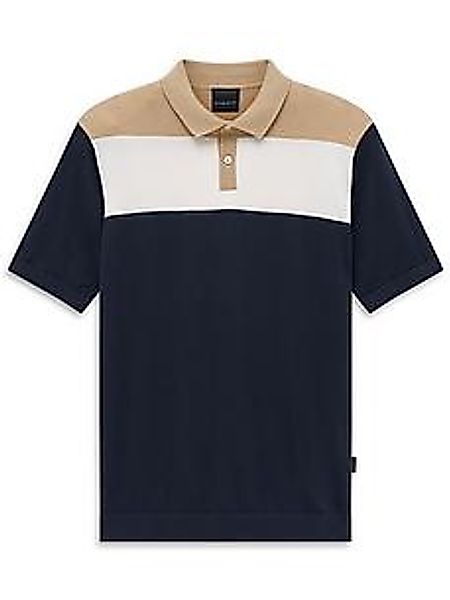 Polo-Pullover Regular Fit Bugatti blau günstig online kaufen