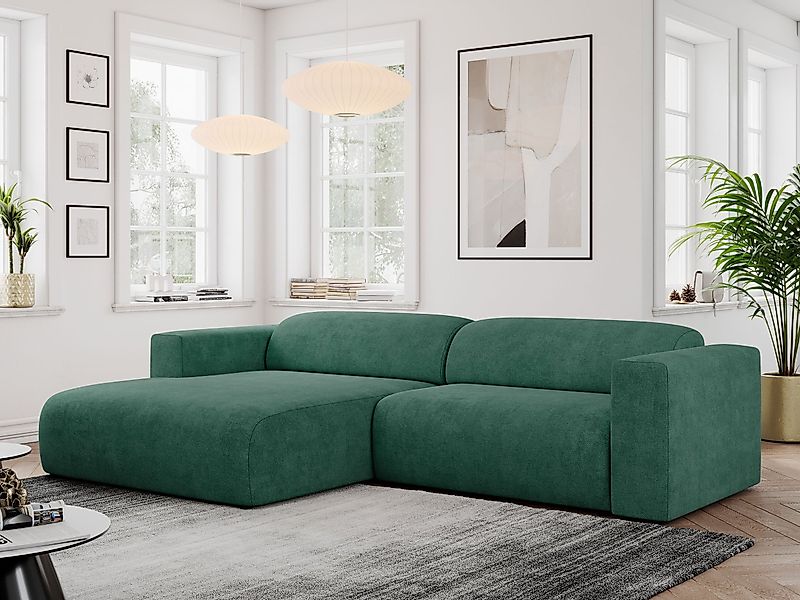 MKS MÖBEL Ecksofa PASADENA, Set, Wellenfedern, günstig online kaufen