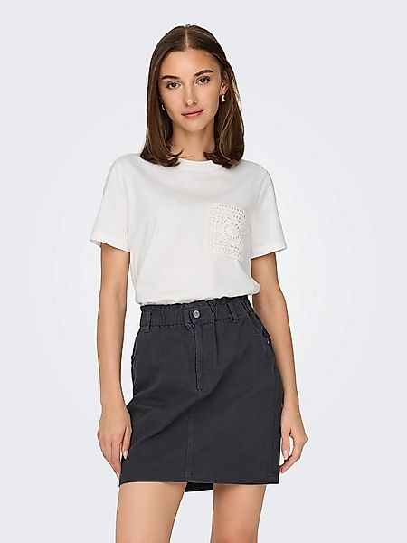 JDY Kurzarmshirt JDYSELMA S/S CROCHET POCKET TOP JRS NOOS günstig online kaufen