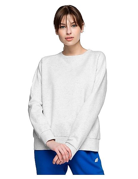 4f Pullover M White Melange günstig online kaufen
