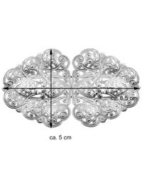 Trachtenland Gürtelschnalle Dirndlschürzenschließe 'Rina' mit Ornamentmuste günstig online kaufen