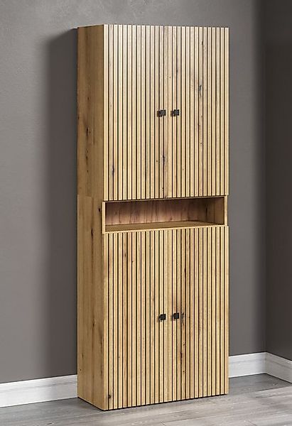 trendteam Hochschrank (Hochschrank) Badschrank Badhochschrank 70 x 188 x 31 günstig online kaufen