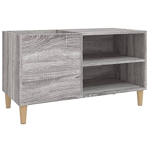vidaXL Beistellschrank Plattenschrank Grau Sonoma 84,5x38x48 cm Holzwerksto günstig online kaufen
