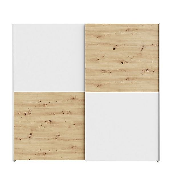 freiraum Kleiderschrank Schach&Matt in Artisan Eiche/ Weiss - 200,1x190,5x6 günstig online kaufen