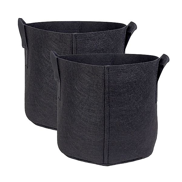 Intirilife Pflanzkübel (2x Vlies Pflanzsack in günstig online kaufen