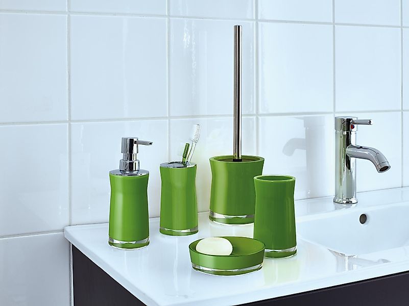 Ridder Badaccessoire-Set WC-Bürste Disco grün günstig online kaufen