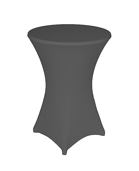 TexDeko Stehtischhusse Stretch Husse für Bistrotisch mit verstärkten Fußtas günstig online kaufen