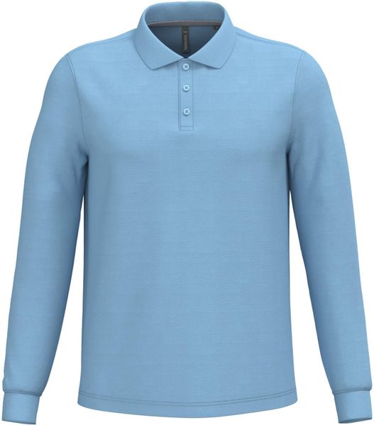 Kariban Langarm-Poloshirt Herren Langarm Poloshirt günstig online kaufen