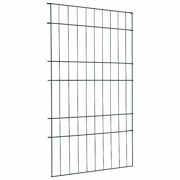 vidaXL Teichzaun Set 8 Stk Grün 50 x 80 cm Stahl 42017320 günstig online kaufen