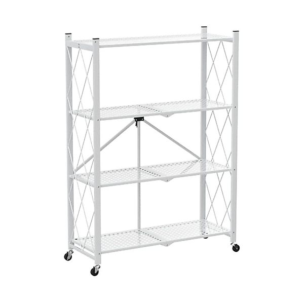 BERLINLODGE® Standregal Mehrzweckregal Klappregal mit Rollen günstig online kaufen