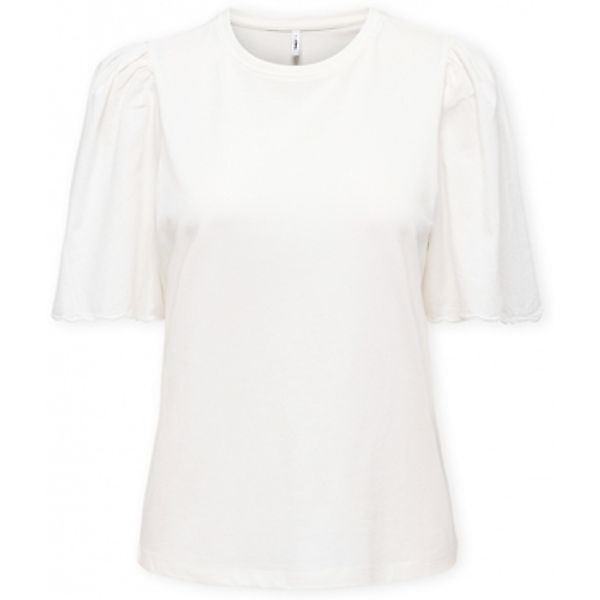 Only  Blusen Top Veronika Life - Cloud Dancer günstig online kaufen