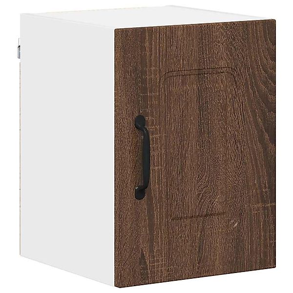 vidaXL Küchenwandschrank mit Regal Braun Eichen-Optik 30 x 31 x 40 cm 88450 günstig online kaufen