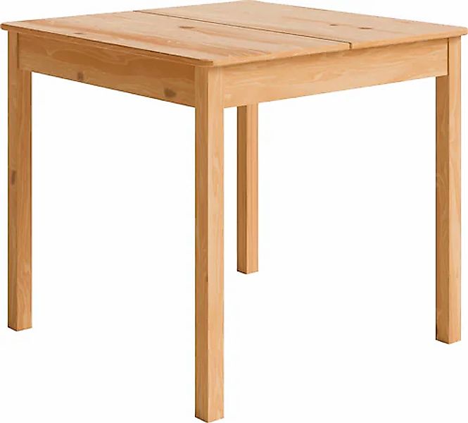 Home affaire Esstisch »Malmö«, Holztisch aus Kiefer Massivholz naturfarbig, günstig online kaufen