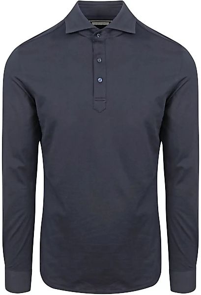 Profuomo Camiche Poloshirt Navy - Größe 43 günstig online kaufen