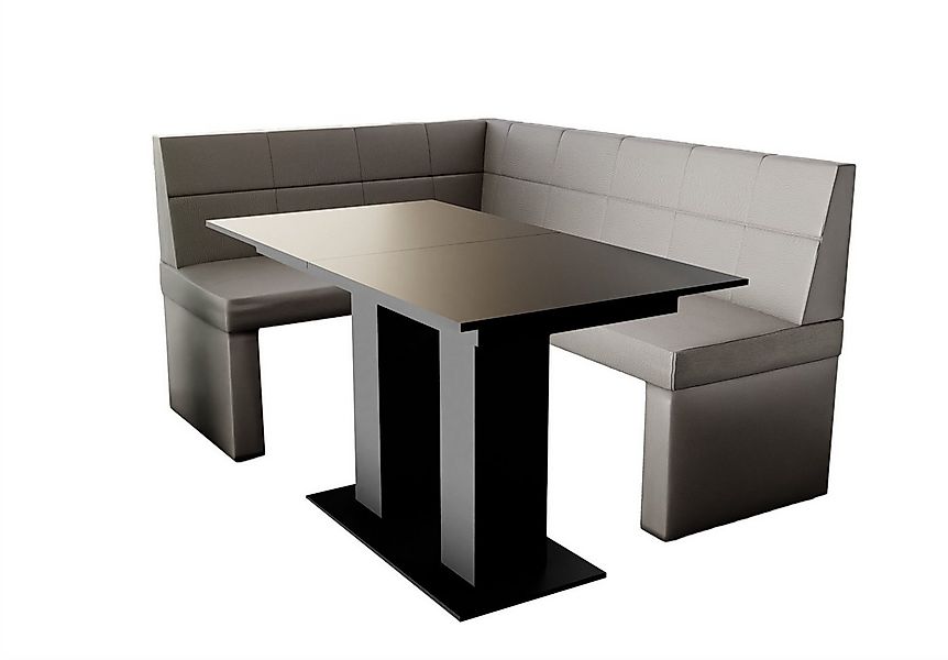 Fun Möbel Eckbankgruppe Eckbankgruppe „BLAKE“ Größe 168x128cm mit Tisch Sch günstig online kaufen