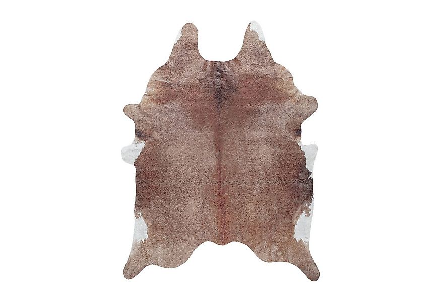 Villa Möbel Fellteppich Etoida, Rund, Höhe: 7 mm, Fellteppich Kuhfell Rinds günstig online kaufen