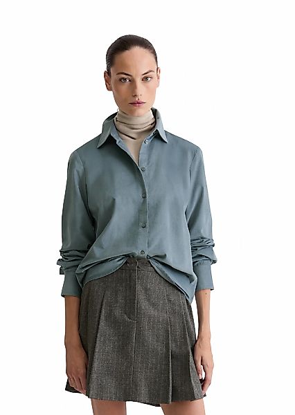 Marc OPolo Langarmbluse "aus Organic-Cotton-Viskose-Mix" günstig online kaufen