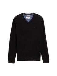 Tom Tailor Herren Pullover BASIC V-NECK KNIT - Relaxed Fit günstig online kaufen