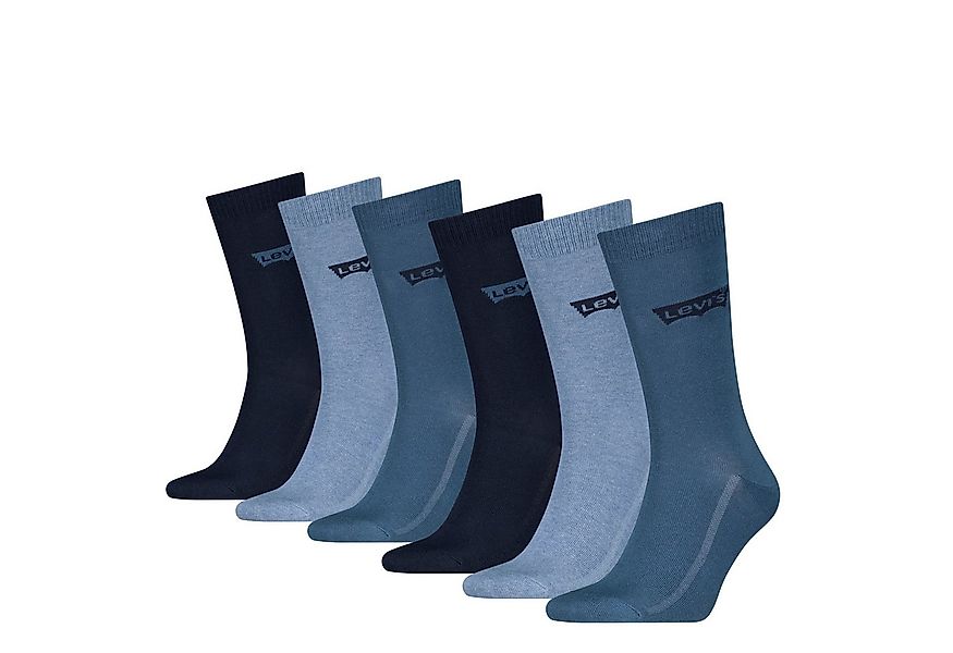 Levi's® Socken LEVIS REGULAR CUT BATWING LOGO 6P RECYCLED CO ECOM (Packung, günstig online kaufen
