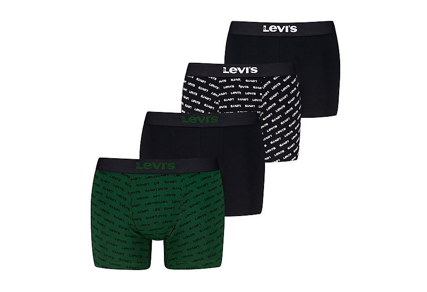 Levi's® Boxershorts LEVIS MEN LOGO AOP BOXER BRIEF 4P (4er Pack) günstig online kaufen