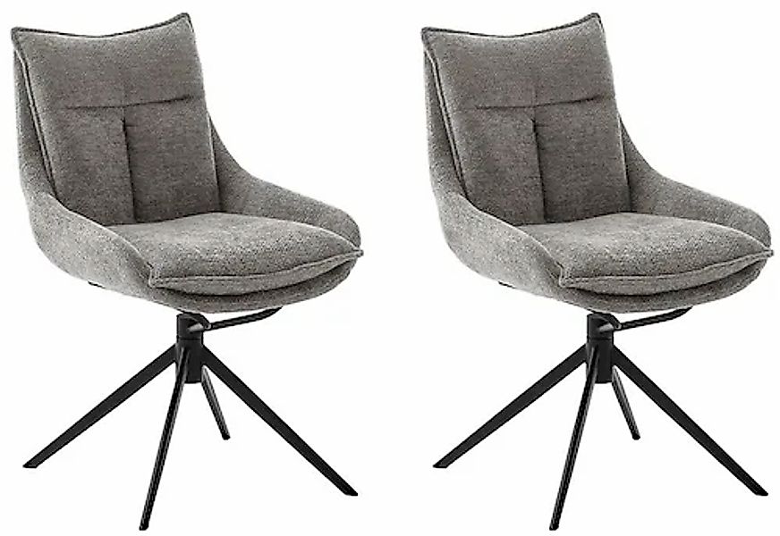 MCA furniture Esszimmerstuhl »PARKER« () (2er-Set), drehbar 360°, Dreh- & S günstig online kaufen